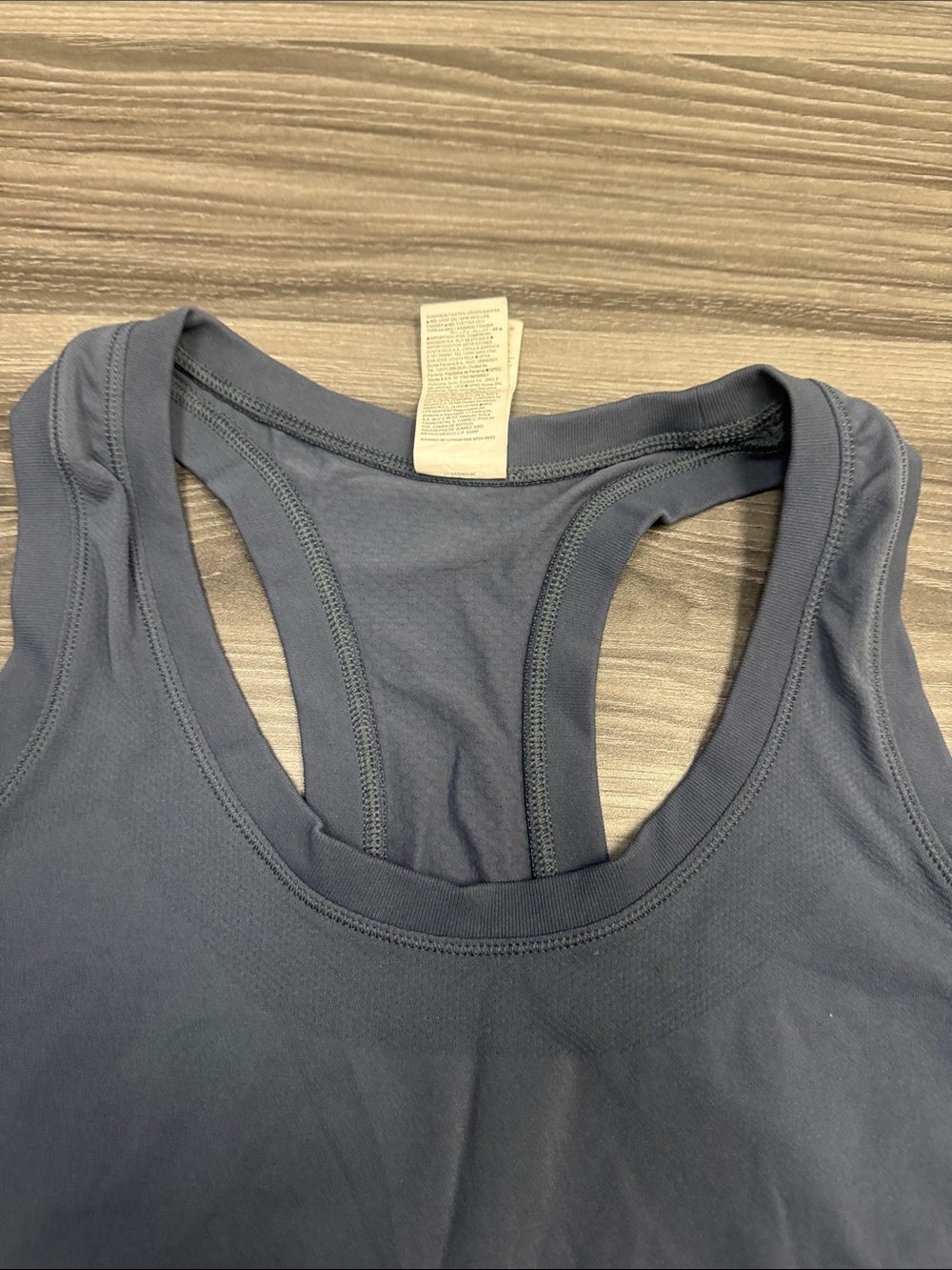 Athleta Slate Blue Racerback Performance Tank - Picture 9 of 15